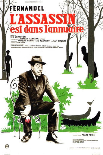 Póster de L'assassin est dans l'annuaire
