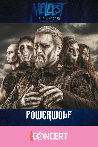 Póster de Powerwolf - Hellfest 2023