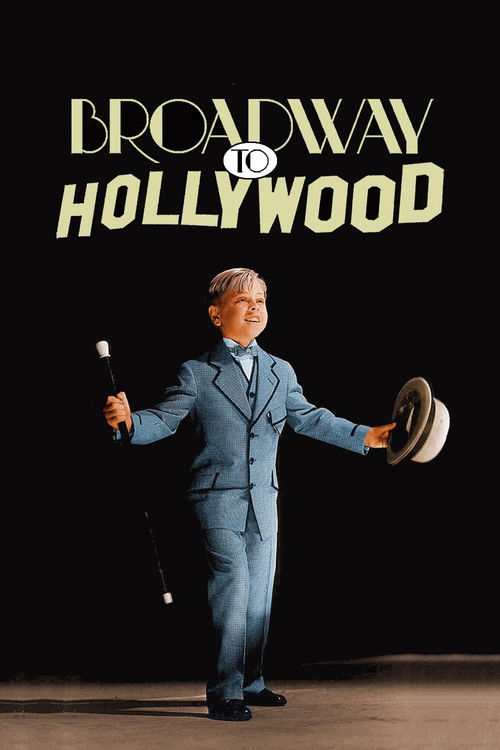 Póster de Broadway to Hollywood