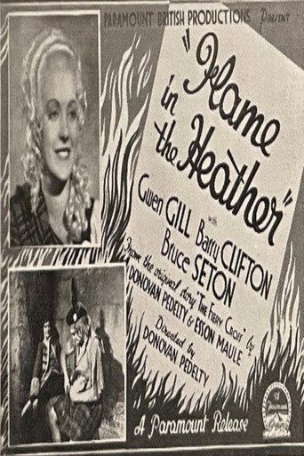Póster de Flame in the Heather