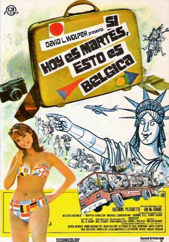 Póster de If It's Tuesday, This Must Be Belgium