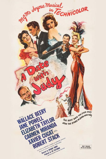Póster de A Date with Judy