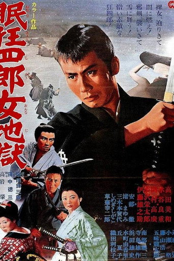 Póster de 眠狂四郎女地獄