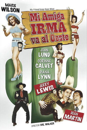 Póster de My Friend Irma Goes West