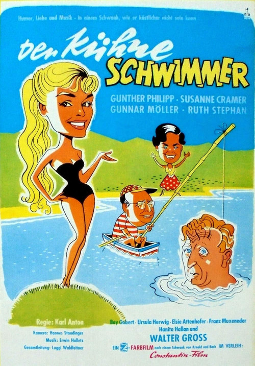 Póster de Der kühne Schwimmer