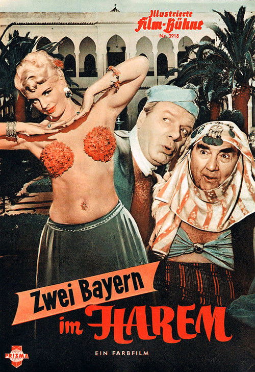 Póster de Zwei Bayern im Harem