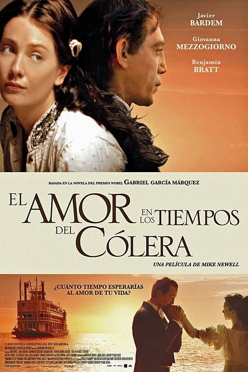 Póster de El amor en los tiempos del cólera