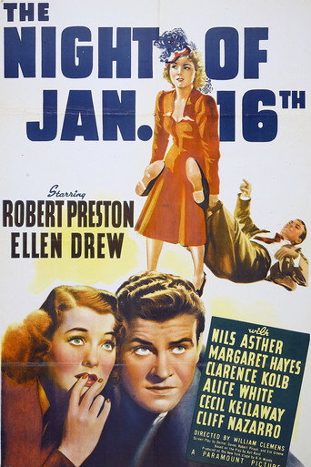 Póster de The Night of January 16th