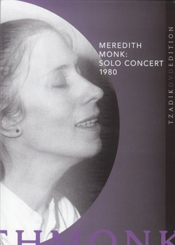 Póster de Meredith Monk: Solo Concert 1980