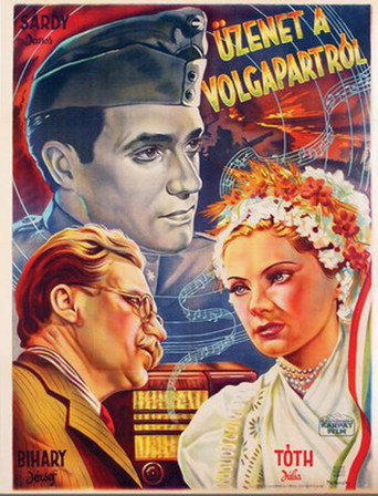 Póster de Üzenet a Volga-partról