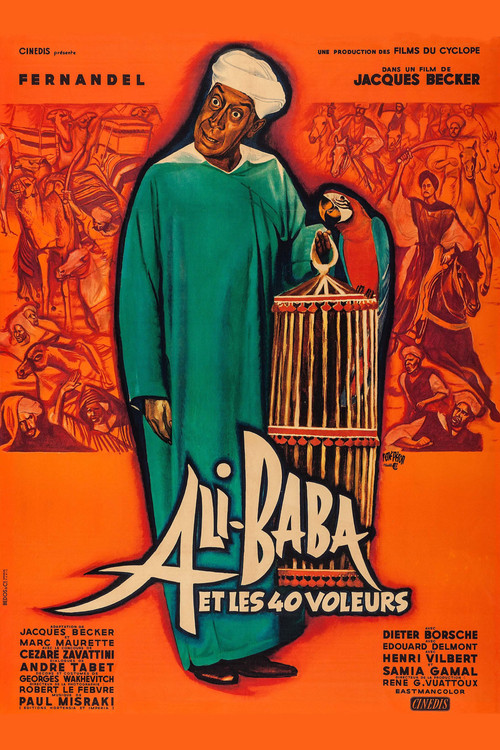 Póster de Ali Baba et les Quarante Voleurs