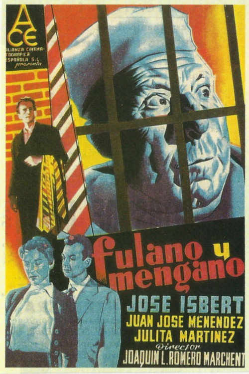 Póster de Fulano y Mengano