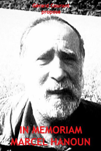 Póster de In Memoriam Marcel Hanoun