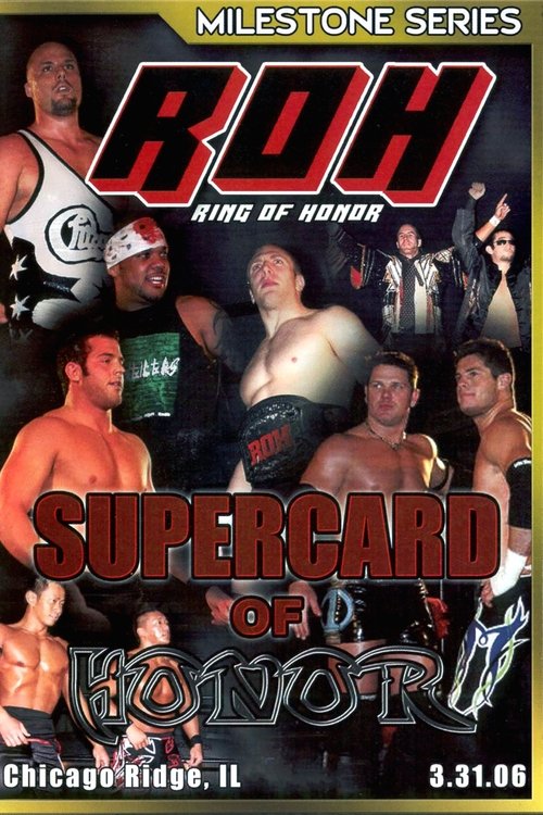 Póster de ROH: Supercard of Honor