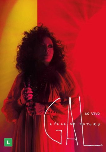 Póster de Gal Costa: A Pele do Futuro – Ao Vivo