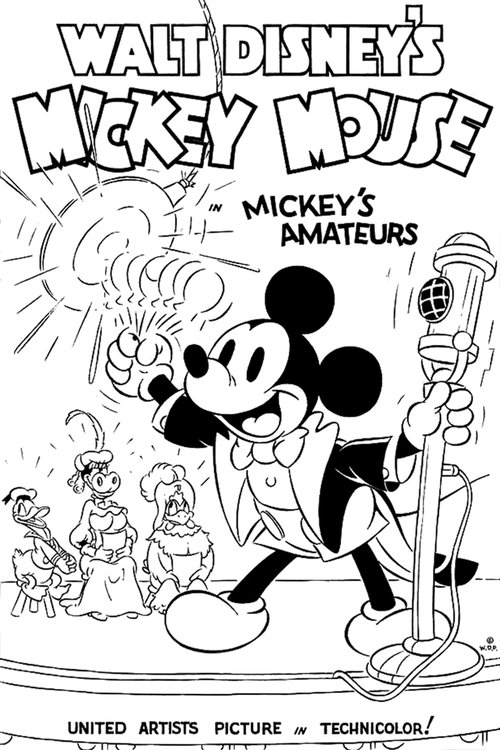 Póster de Mickey's Amateurs