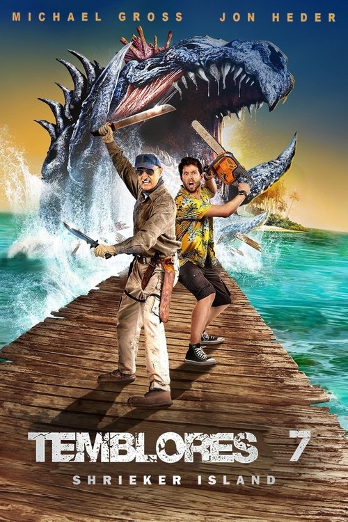 Póster de Terror bajo la Tierra 7: Islas de las bestias