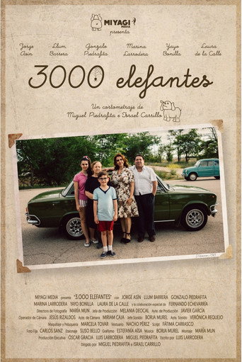 Póster de 3000 elefantes