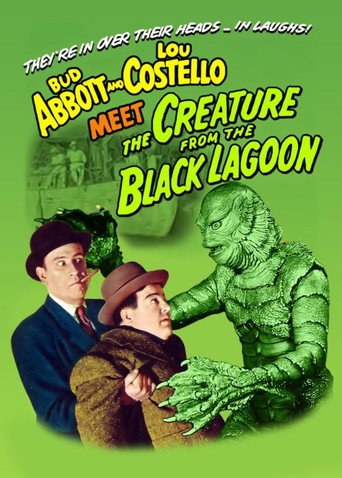 Póster de Abbott & Costello Meet the Creature From the Black Lagoon
