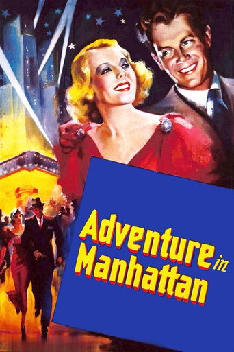 Póster de Adventure in Manhattan