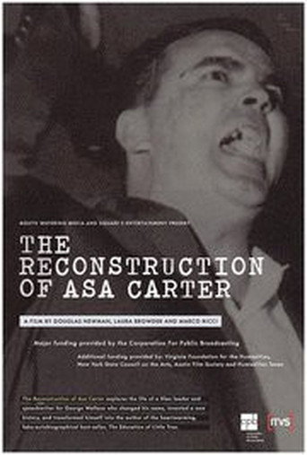 Póster de The Reconstruction of Asa Carter