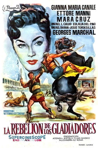 Póster de La rivolta dei gladiatori