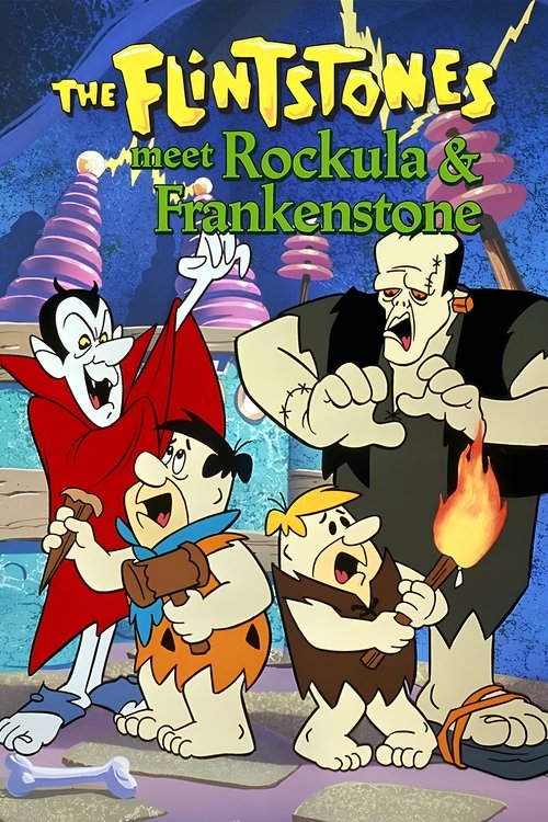 Póster de Los Picapiedra: Conocen Al Conde Rockula Y A Frankenstone