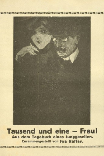 Póster de Tausend und eine Frau. Aus dem Tagebuch eines Junggesellen