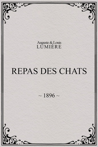 Póster de Repas des chats