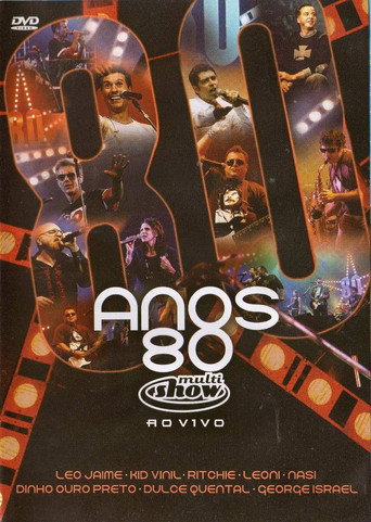 Póster de Anos 80 - Multishow ao Vivo
