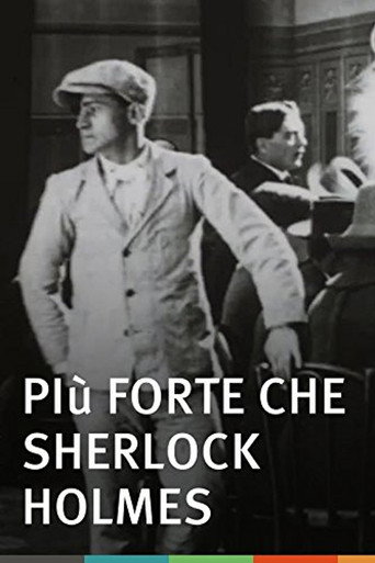 Póster de Più forte che Sherlock Holmes