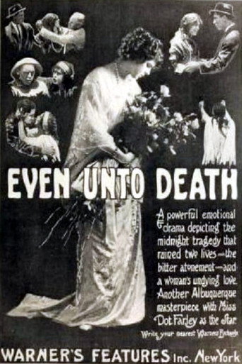 Póster de Even Unto Death