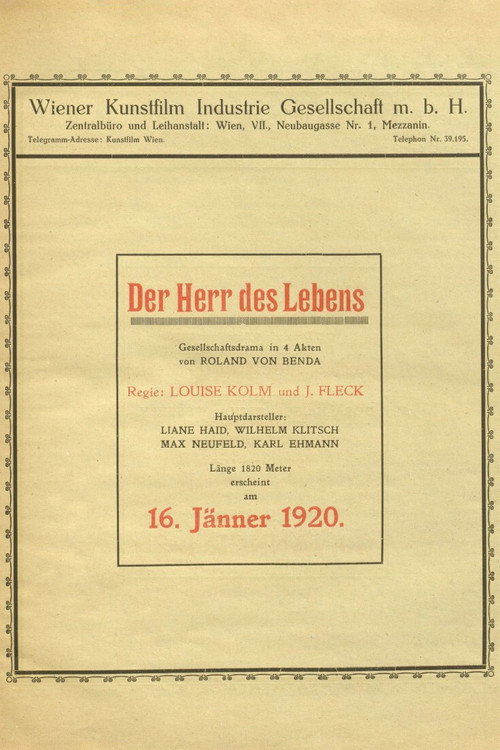 Póster de Der Herr des Lebens