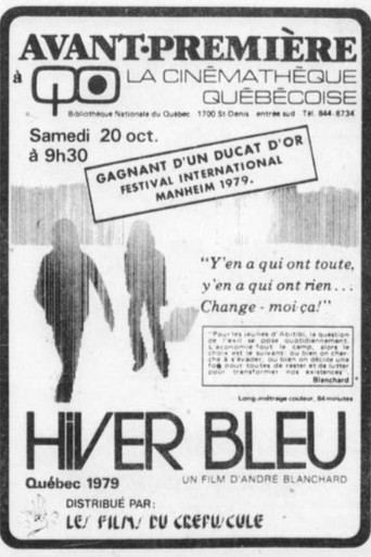 Póster de L’Hiver bleu