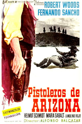 Póster de Los pistoleros de Arizona