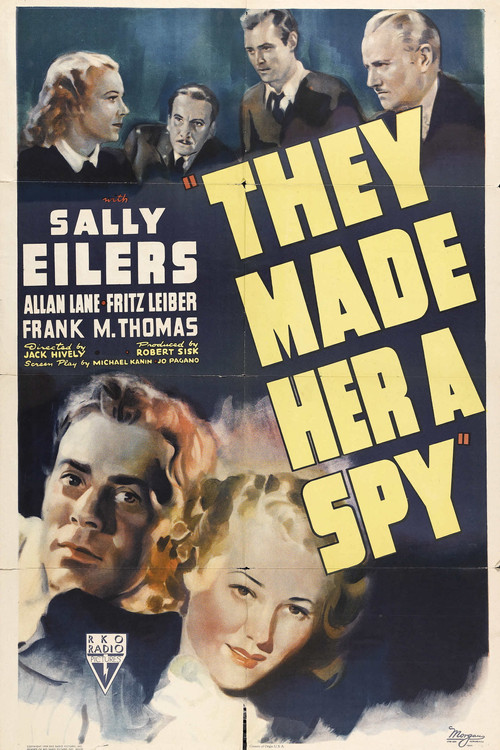 Póster de They Made Her a Spy