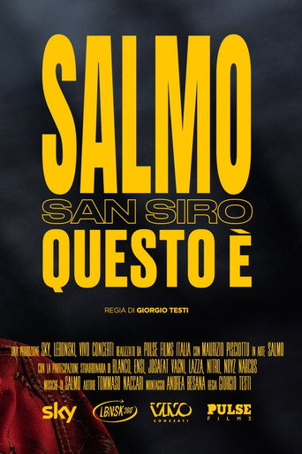 Póster de Salmo - San Siro, questo è