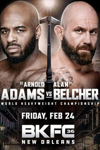 Póster de BKFC 36: Adams vs. Belcher