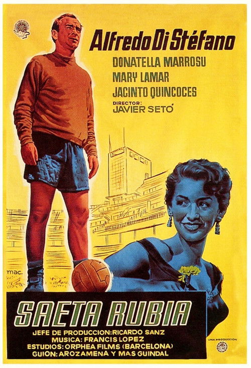 Póster de Saeta rubia
