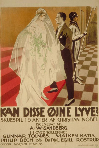 Póster de Kan disse Øjne lyve?