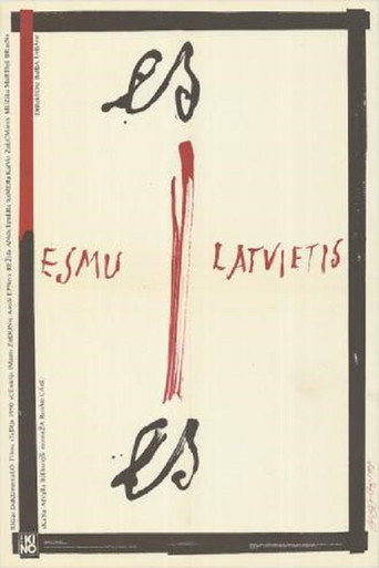 Póster de Es esmu latvietis