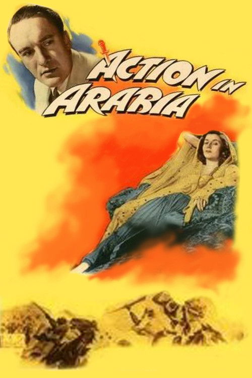 Póster de Action in Arabia