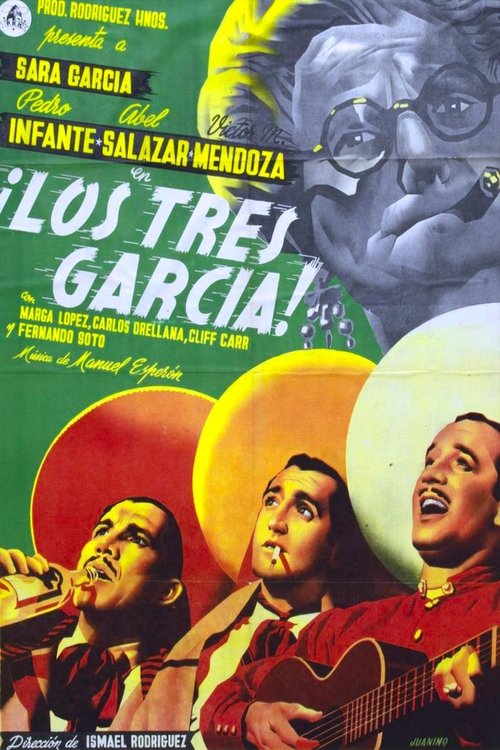 Póster de Los tres García