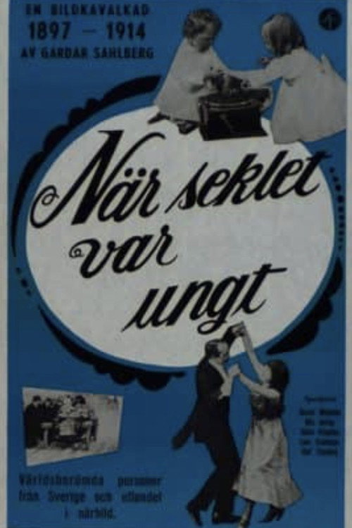 Póster de När seklet var ungt