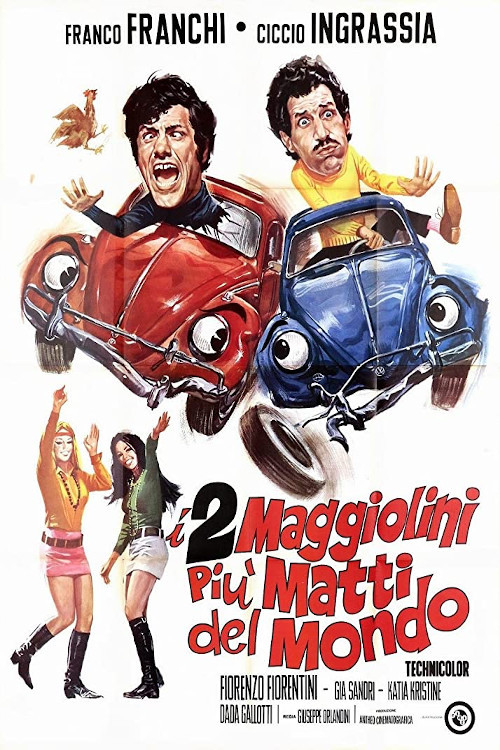 Póster de I due maggiolini più matti del mondo