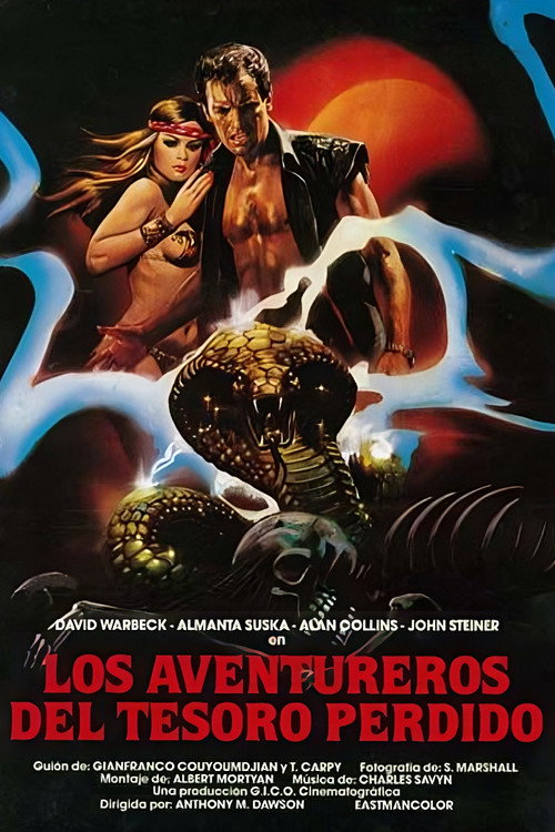 Póster de I cacciatori del cobra d'oro