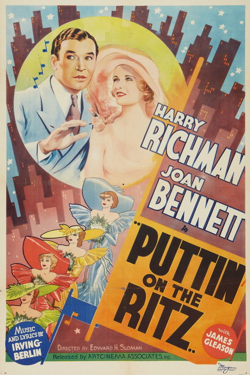 Póster de Puttin' on the Ritz