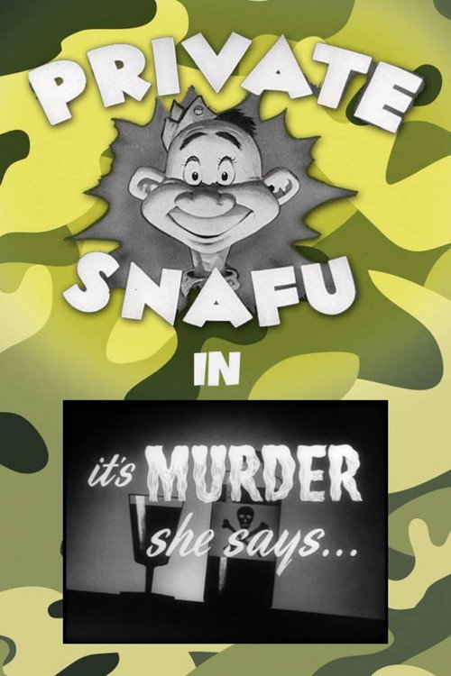 Póster de It's Murder She Says...
