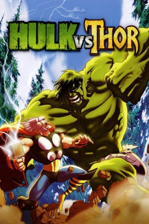 Póster de Hulk vs. Thor