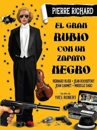 Póster de Le Grand Blond avec une chaussure noire